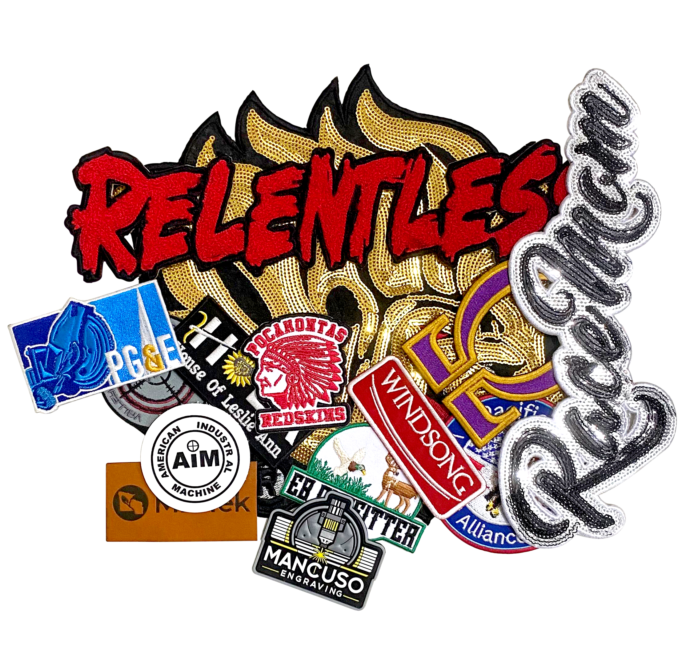 RELENTLESS DIGITIZED LOGO PNG